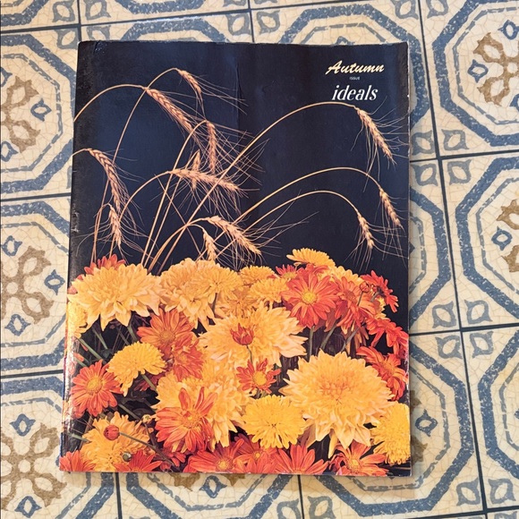 Other - Autumn Ideals Book with Floral Cover September 1962 September.
